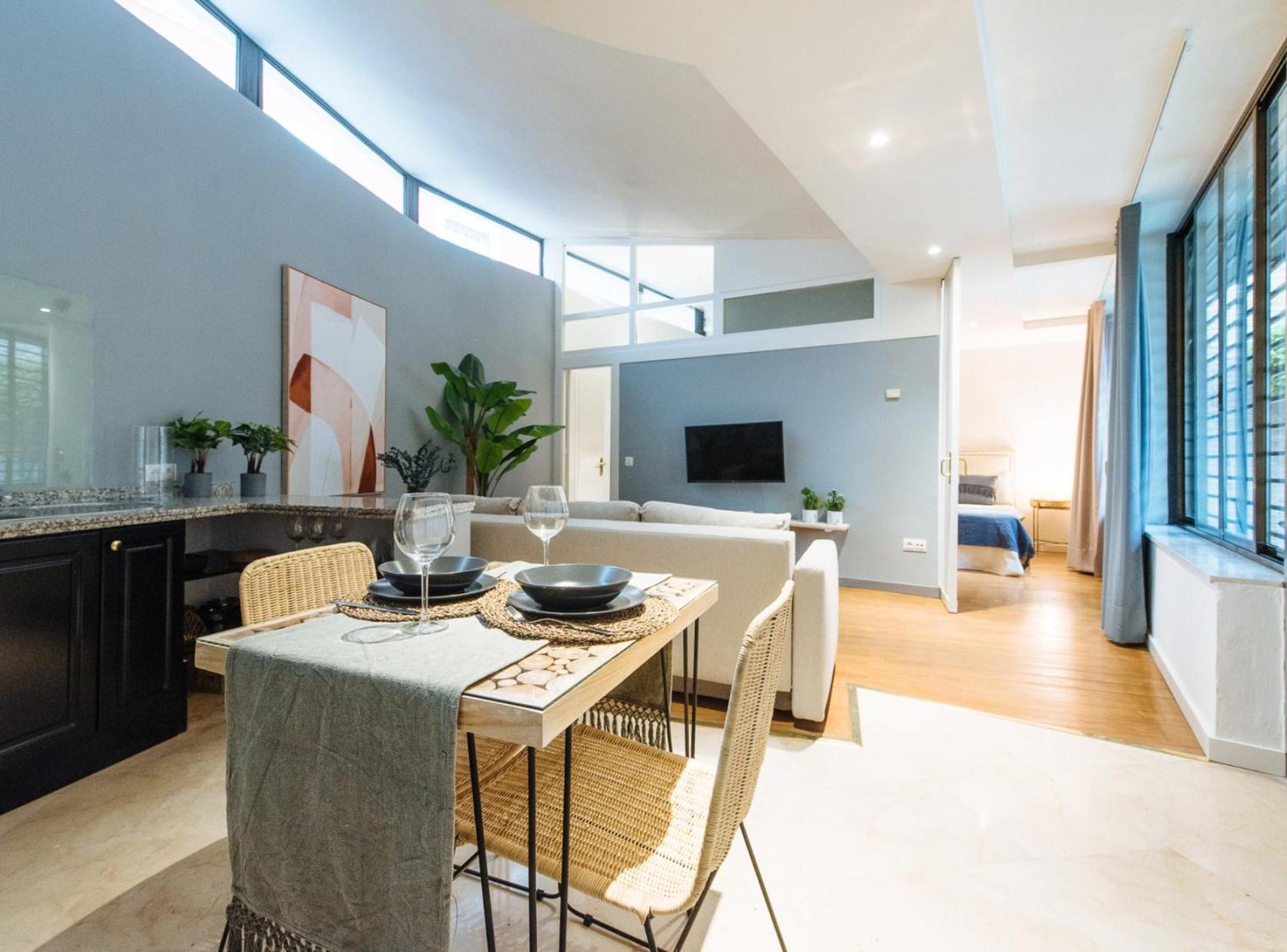 Conde De Ibarra Suite Apartment Sevilla Rom bilde